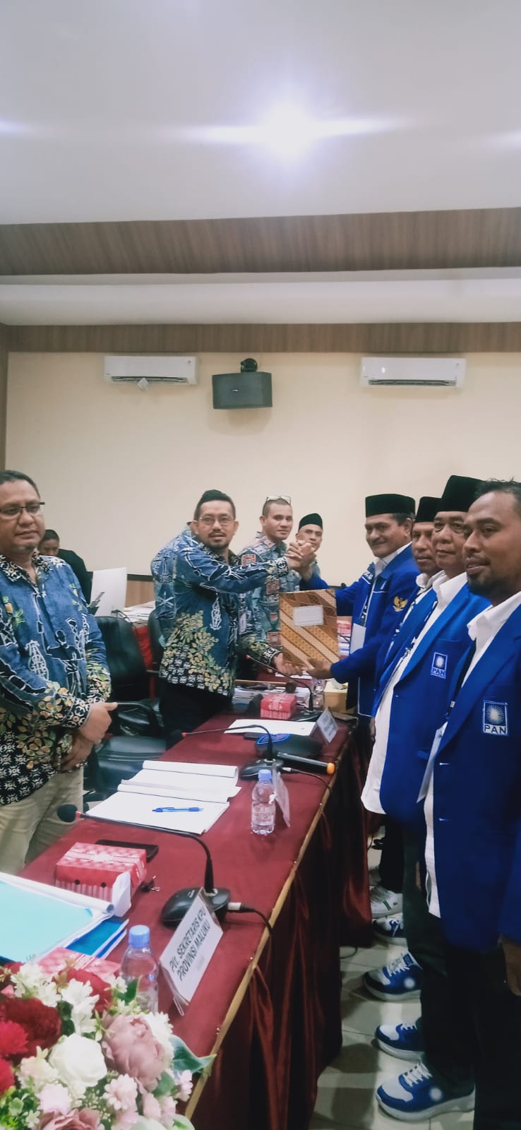 Ketua KPU Maluku Syamsul Rifan Kubangun