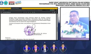 Dua Calon Rektor Keberatan Sampaikan Visi-Misi, Sidang Berjalan Alot