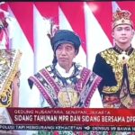 Tangkapan Layar Busana Tanimbar yang dikenakan Presiden Jokowi