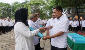 Wattimena Serahkan DPA 2024 Pemkot Ambon di Pattimura Park