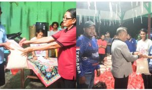 Banjir Kepung Desa Seti Bakti, Pemkab Maluku Tengah Salurkan Bantuan