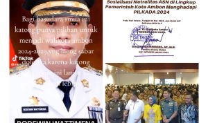 Soal Postingan Raja Negeri Ema, Ini Tanggapan Bodewin Wattimena