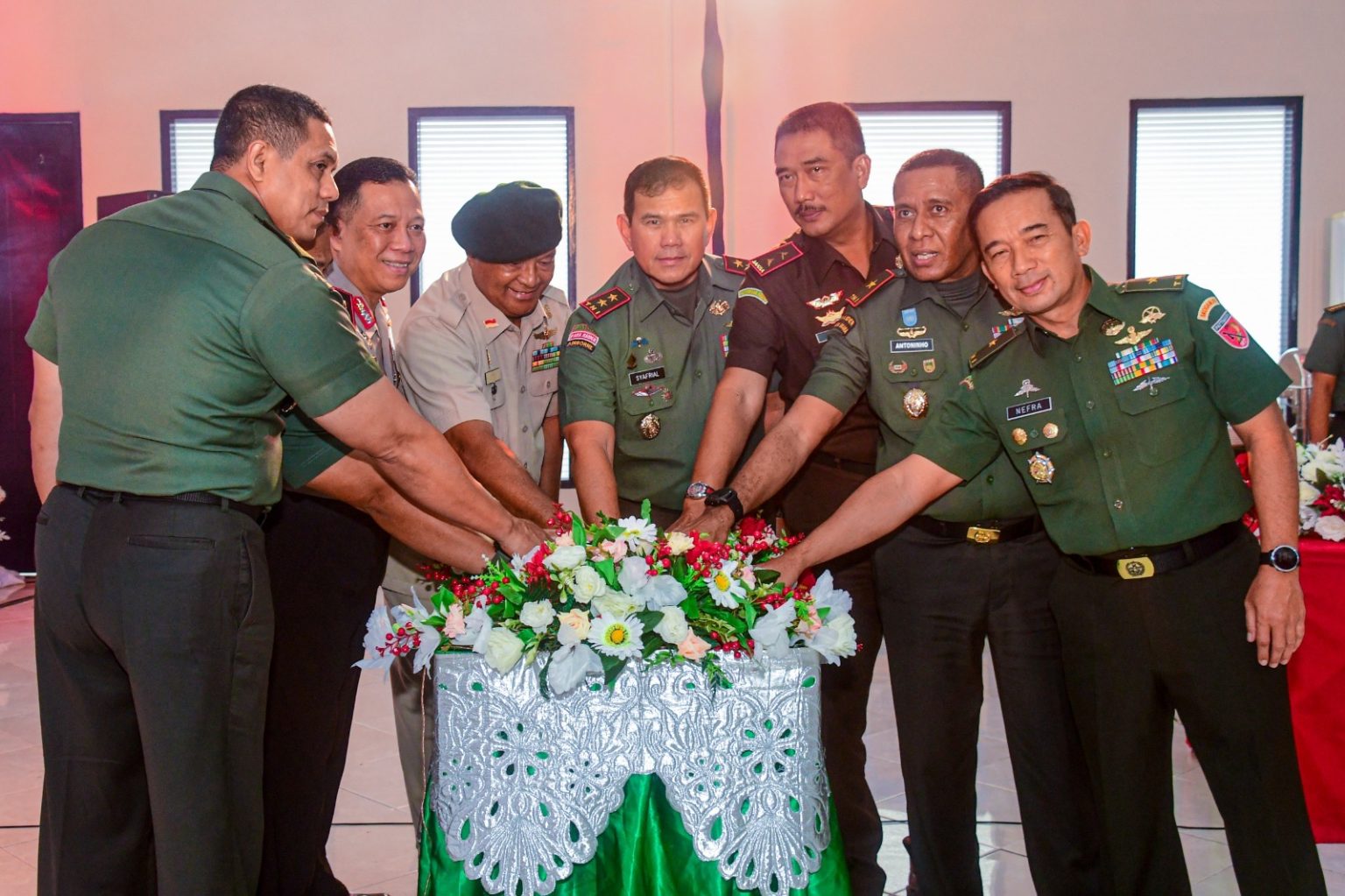 Syukuran Hut Ke Ini Nomenklatur Baru Kodam Pattimura