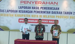 Pemkab Maluku Tengah Kembali Raih WTP Ke-9 dari BPK
