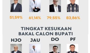 Hasil Survey Golkar Beredar di Tanimbar; Tingkat Kesukaan PF Paling Rendah