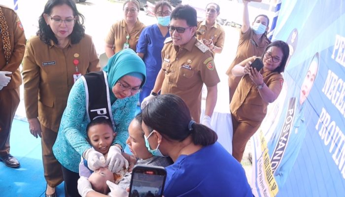 Tinjau Pelaksanaan PIN Polio, Sadali Harap Capai Target 95 Persen