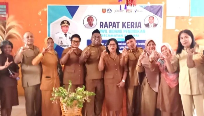Kecamatan Amahai Sinergikan Program Pendidikan, Ini Harapan Sidik