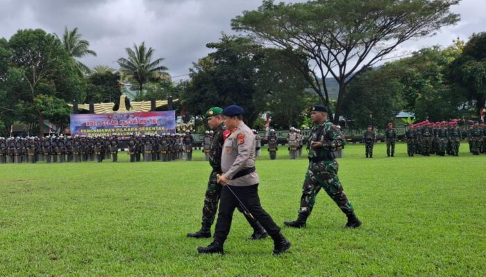 Amankan Pilkada Kodam Pattimura Terjunkan 2.562 Personil