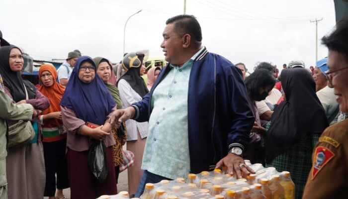 Tinjau Gerakan Pangan Murah, Sekkot: Alhamdulilah, Puji Tuhan Berjalan Lancar