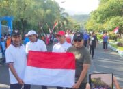 Pemkab Malteng Gelar Jalan Santai & Bagi 2.500 Bendera Merah Putih