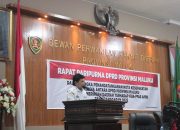 Pj Gubernur Maluku Hadiri Penandatangan KUA PPAS 2025