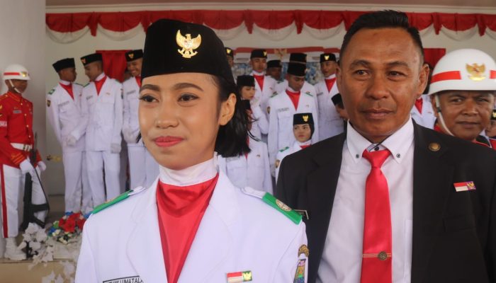 Kristina Lumatalale Kembali Bawa Baki, Bobby Dethan Komandan Upacara