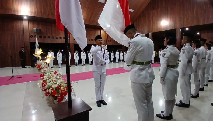 30 Anggota Paskibraka Tanimbar Dikukuhkan