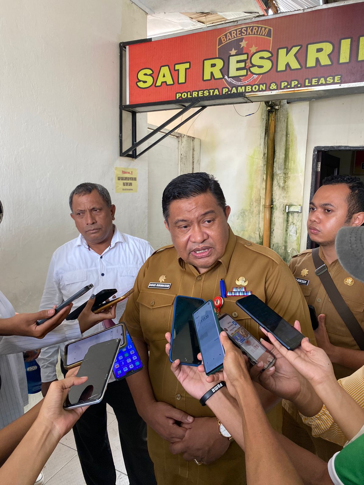 Ririmasse Lapor Saniri Negeri ke Polres