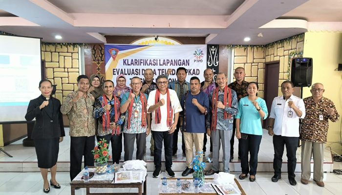 Tim Evaluasi Desa Teladan Gelar Klarifikasi Lapangan di Ambon