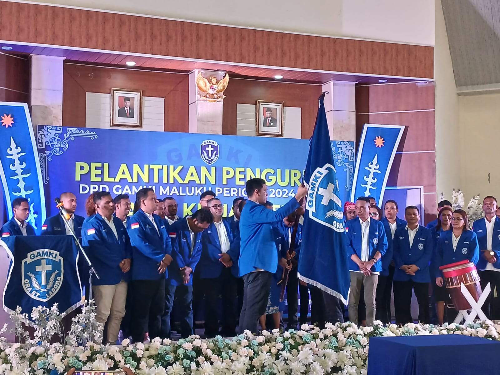 Pelantikan GAMKI Maluku