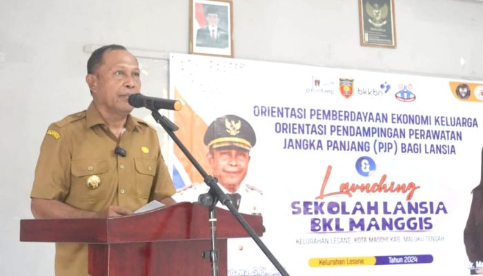 Resmi Sekolah Lansia, Pemkab Malteng Wujudkan Lansia Berdaya