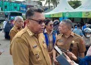 Tinjau GPM Pj Walikota Himbau Warga Manfaatkan Pasar Murah