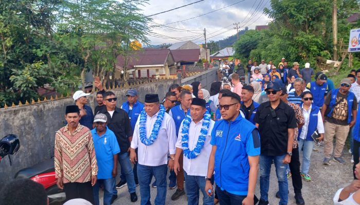 Kampanye di Kompleks STAIN Usai Sholat Jumat Paslon AMAN Diteriaki