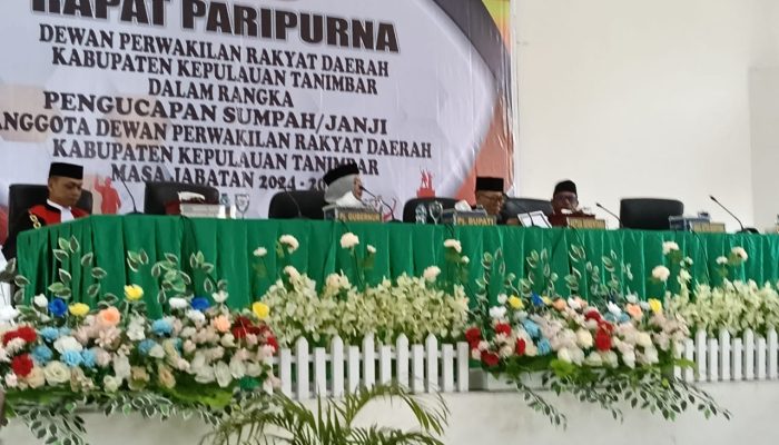 25 Anggota DPRD Tanimbar  Resmi Dilantik