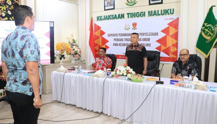 Kejagung Supervisi Tindak Pidana Umum di Kejati Maluku