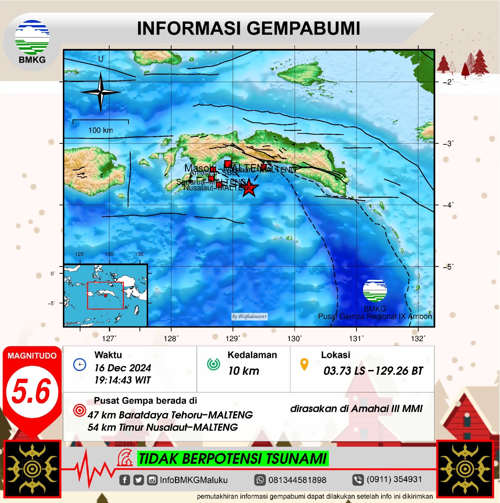 Gempa Maluku Tengah