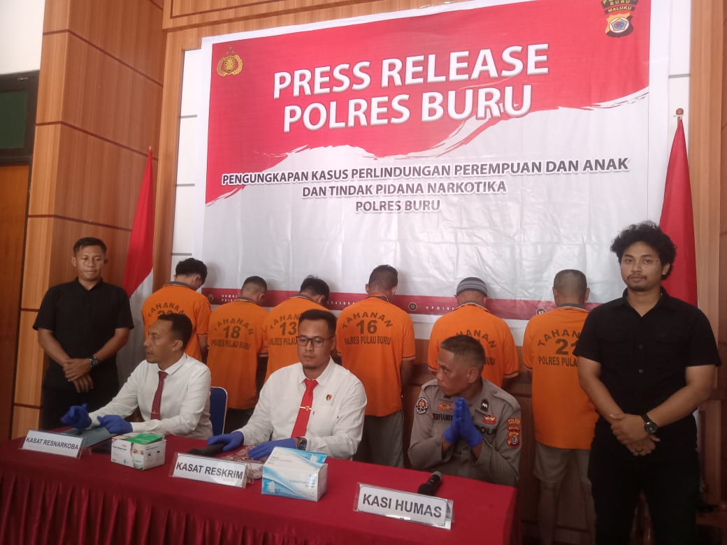 Pres Rilis Polres Buru