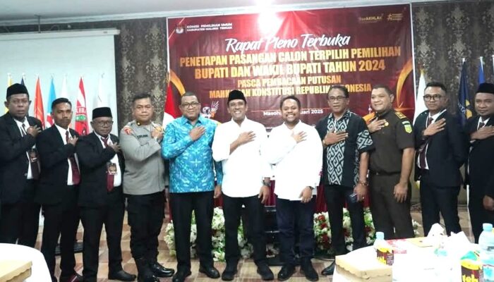 KPU Malteng Tetapkan Bupati Terpilih, Zulkarnain : Kemenangan Ini Milik Semua 