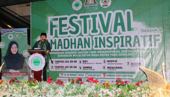 Sekda Maluku Buka Festival Ramadhan Inspiratif Season 4