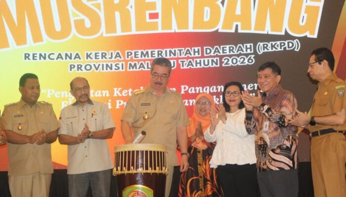 Buka Musrembang 2026 Lewerissa Minta Bupati-Walikota Percepat 4 Hal Ini