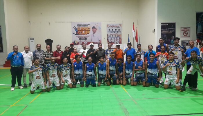 Ambon Juara Turnamen Volly ASSC, Papua Barat Bawa Pulang Juara 2