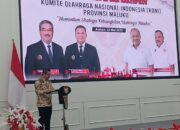 Pelantikan KONI Maluku