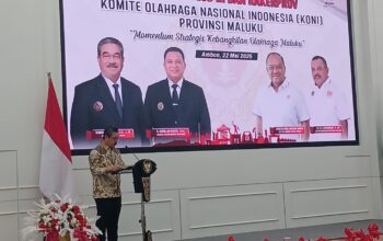 Pelantikan KONI Maluku