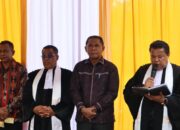 Peletakan Batu Penjuru Gereja Jemaat Air Besar, Ini Pesan Lewerissa