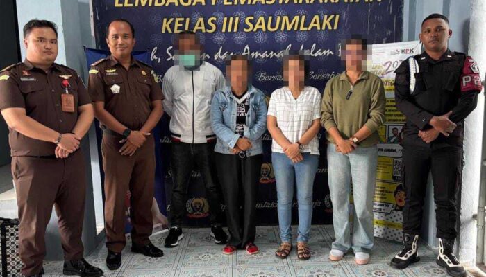 Kalah di Tingkat Kasasi, Kejari KKT Eksekusi 4 Terpidana Tipikor SPPD BPKAD ke Penjara