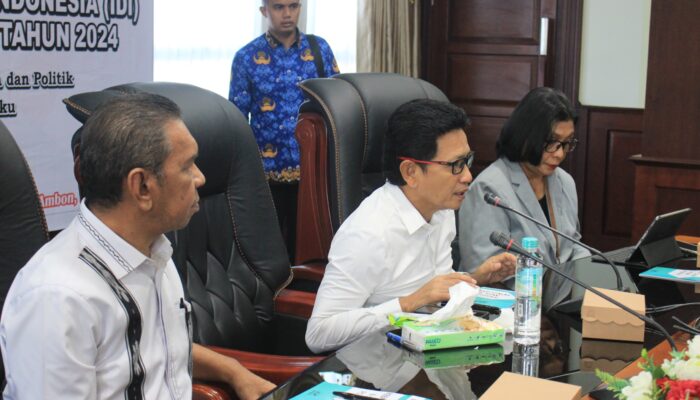Sekda Buka Diskusi Indeks Demokrasi Indonesia Propinsi Maluku
