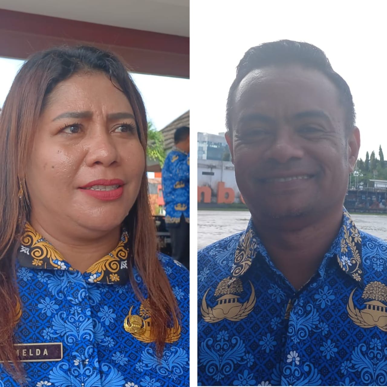 Kadis Sosial dan Kepala BPBD