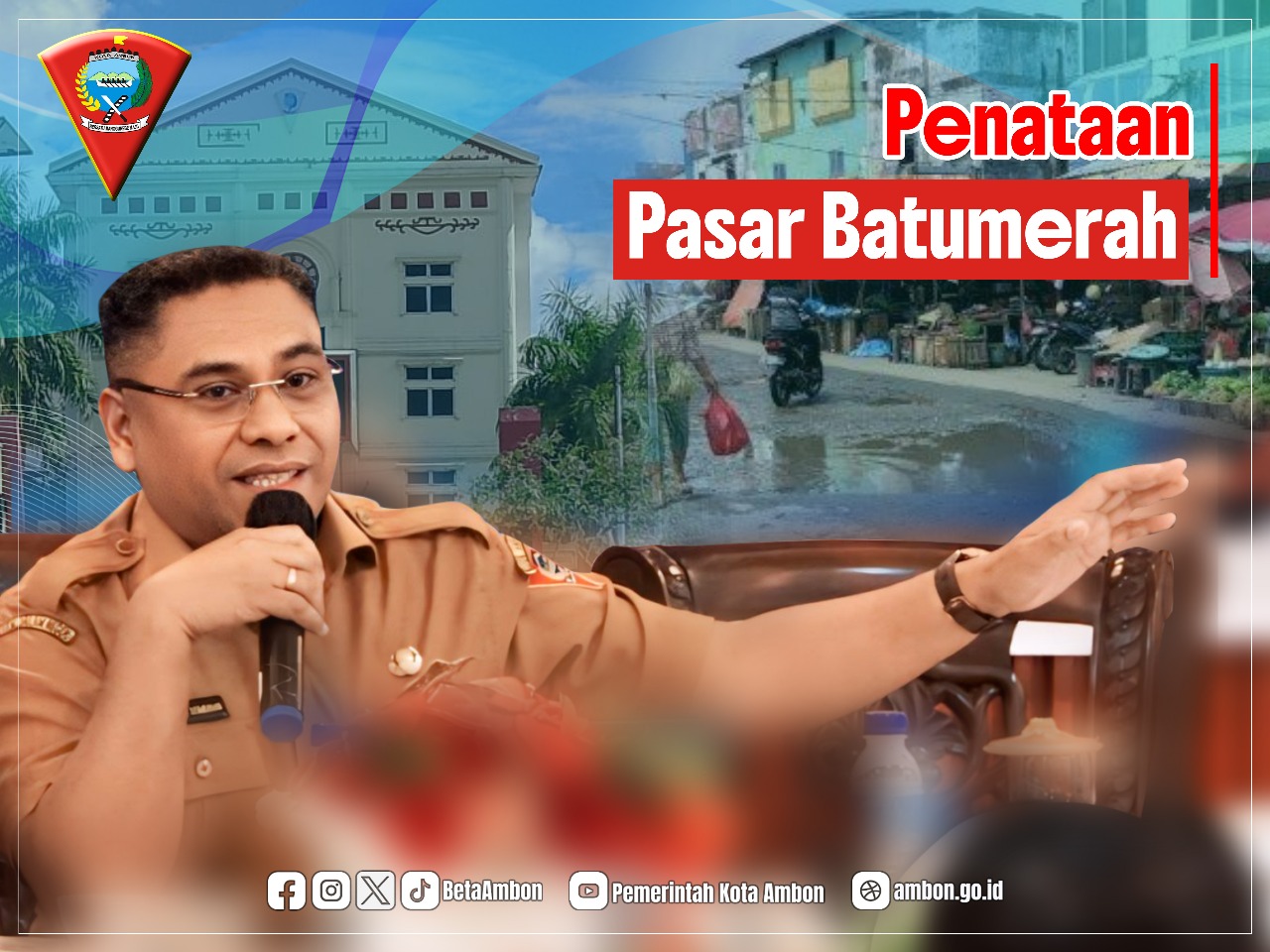 Penataan Pasar Batu Merah