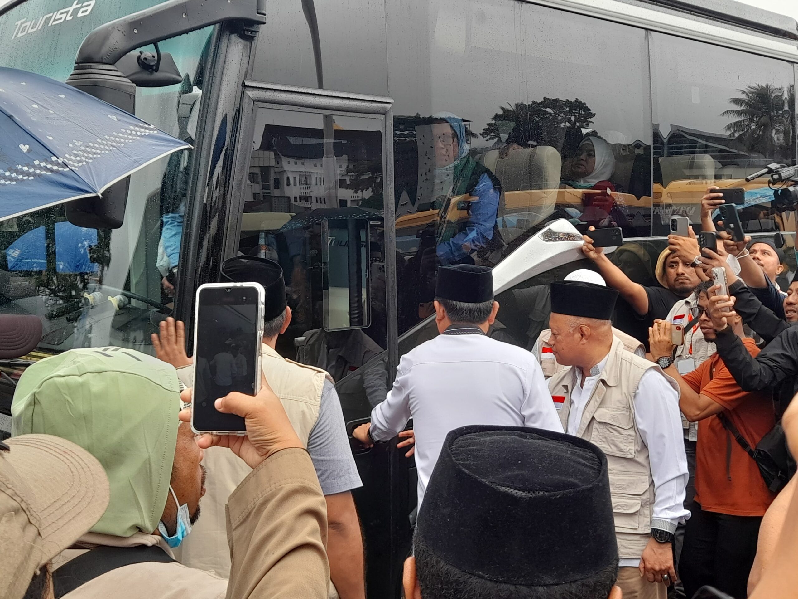 Penyambutan Jamaah Haji