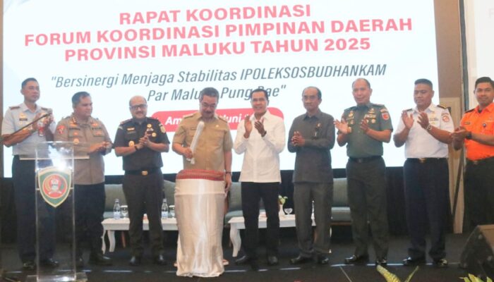 Gubernur Maluku Buka Rakor Forkopimda se-Maluku 2025