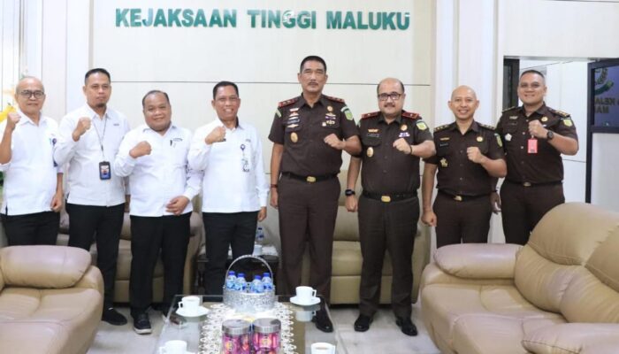 Kajati Agoes SP Terima Kunjungan Kepala BPKP Perwakilan Maluku