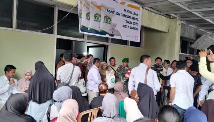 80.864 Warga Maluku Terima Bantuan Beras, Total 808 Ton Tiap Bulan