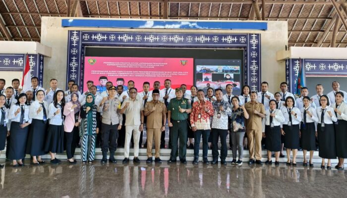 Bupati Malteng Sambut Peserta Diklat PIM dari Maluku Barat Daya