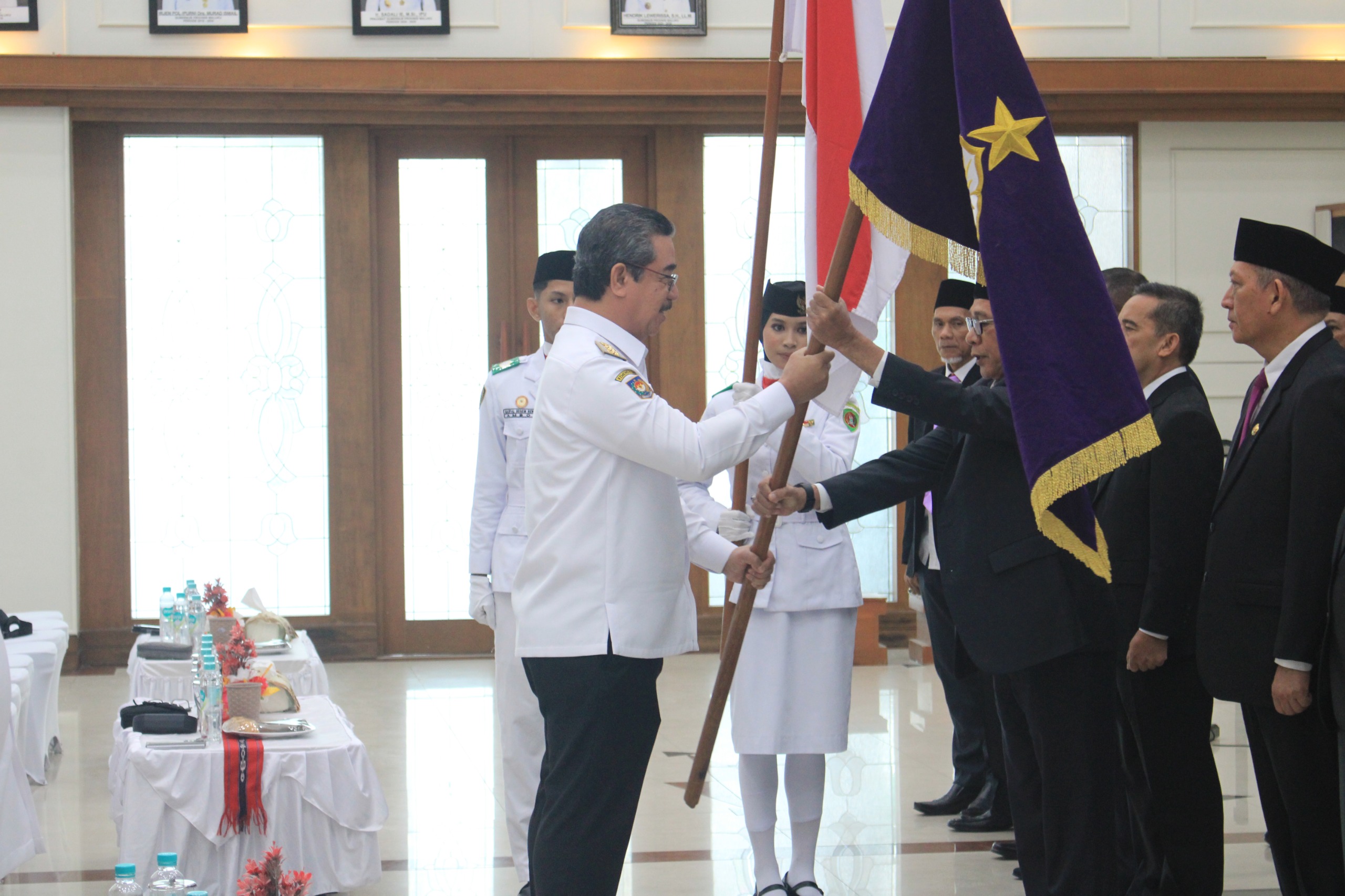 Penyerahan Pataka IKAL Lemhanas