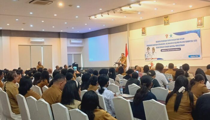 Kepsek, Pengelola Perpustakaan Sekolah dan Desa se-Kota Ambon Ikut Pelatihan
