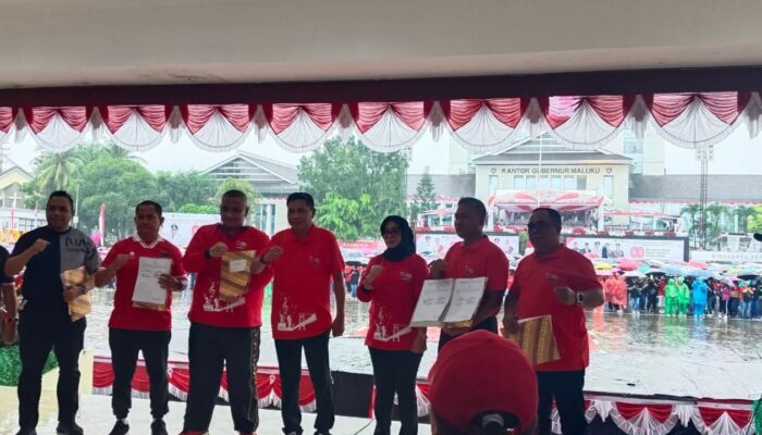 Walikota Canangkan Hut Kota Ambon; Luncurkan Call Center 112, Layanan Darurat 