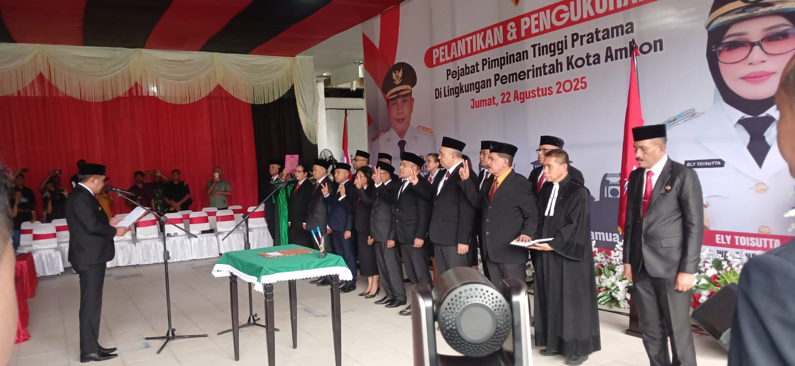Pelantikan Pejabat Pemkot