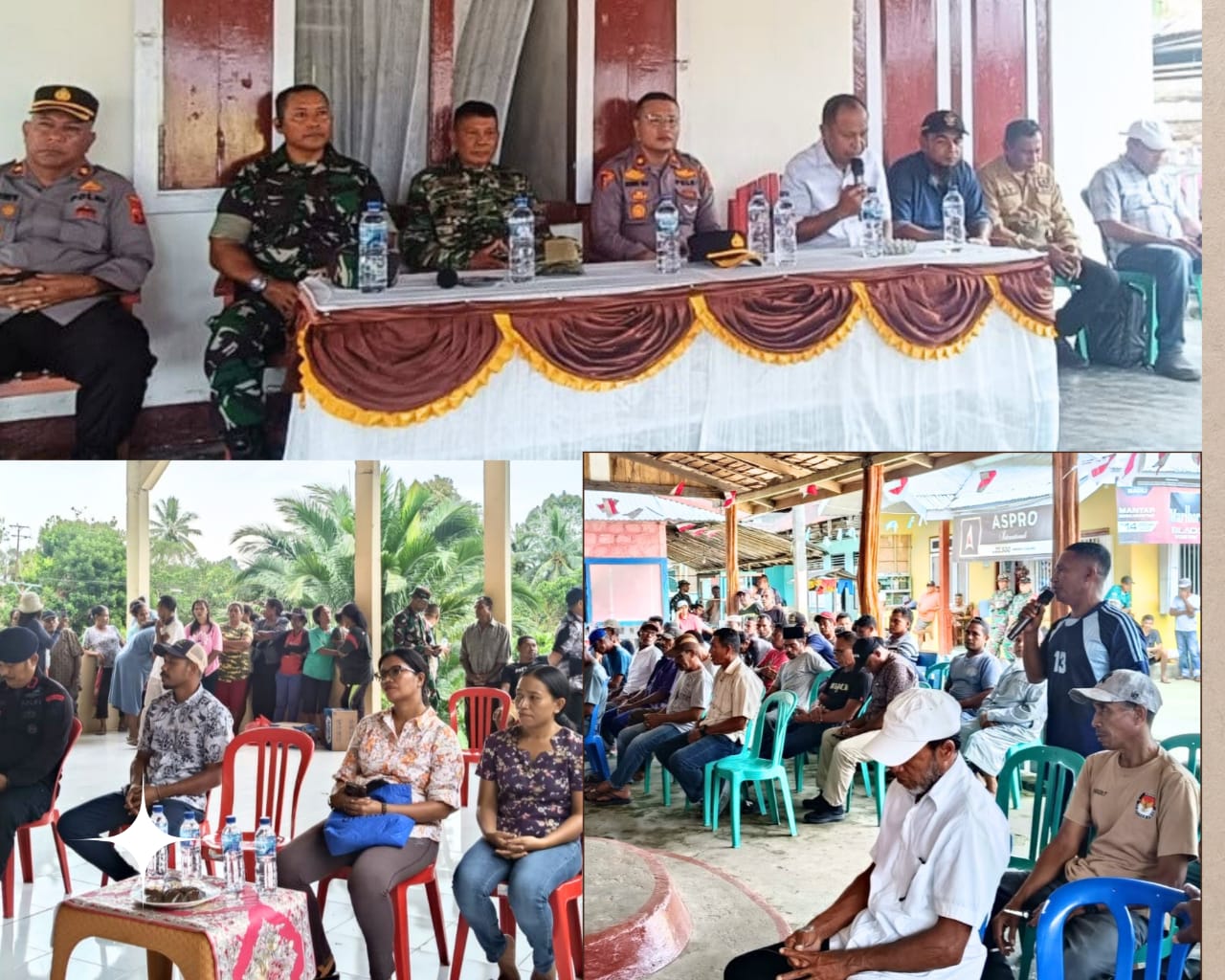 Kolose Foto pertemuan warga Berkonflik