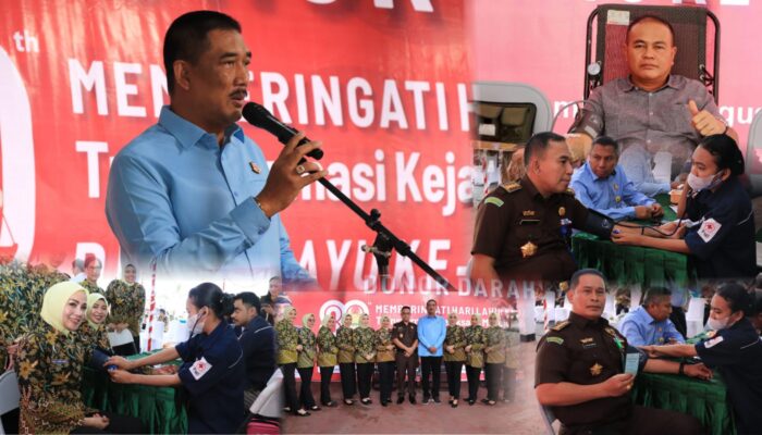 Kejati Maluku Gelar Donor Darah; Dalam Rangka Hari Lahir Kejaksaan RI Tahun 2025