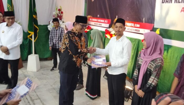 100 Pasangan Ikut Nikah Massal di Ambon; Ini Pesan Walikota